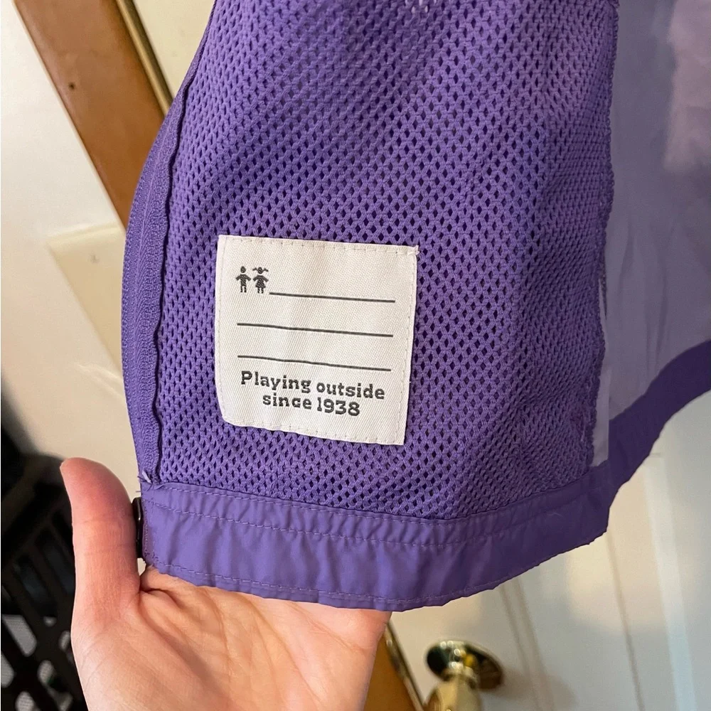 Columbia Kids Windbreaker in Vibrant Purple - Picture 4 of 4